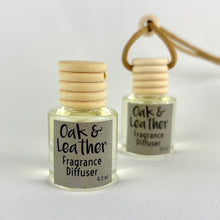 Load image into Gallery viewer, Car Air Freshener Fragrance Diffuser Oak & Leather
