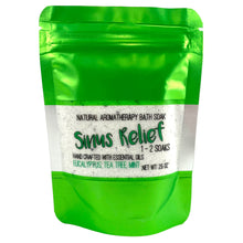 Load image into Gallery viewer, Sinus Relief Bath Salt Soak