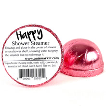 Load image into Gallery viewer, Vanilla, Ylang Ylang, Sweet Orange & Lemon Shower Steamer