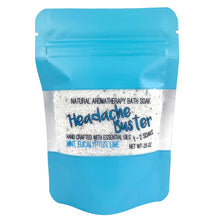 Load image into Gallery viewer, Headache Buster Bath Salt Soak