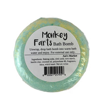 Load image into Gallery viewer, Monkey Farts Donut Bath Bomb
