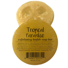 Load image into Gallery viewer, Tropical Paradise Luffa Soap
