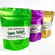Load image into Gallery viewer, Sinus Relief Bath Salt Soak
