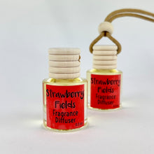 Load image into Gallery viewer, Car Air Freshener Fragrance Diffuser Strawberry Fields
