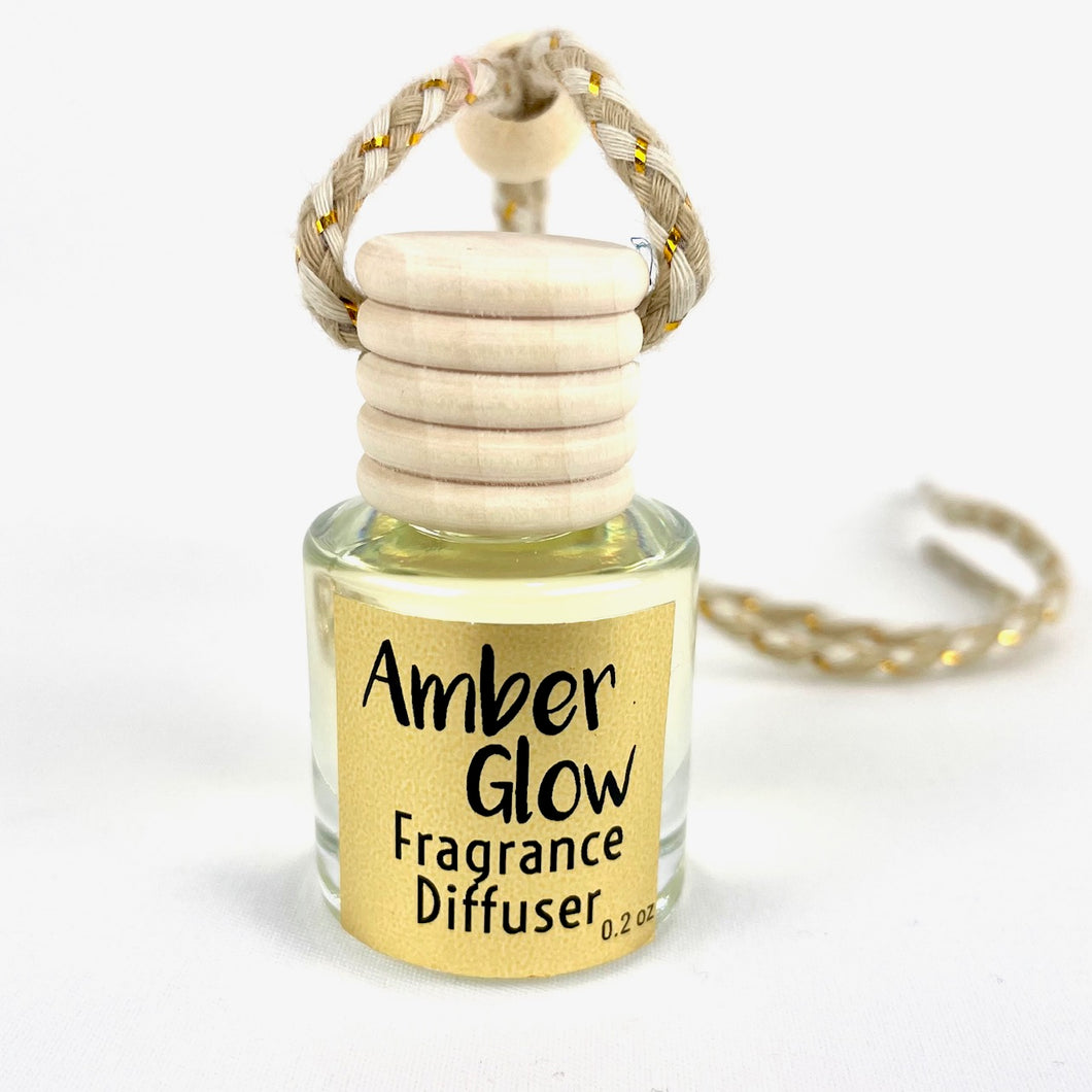 Car Air Freshener Fragrance Diffuser Amber Glow