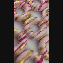 Load and play video in Gallery viewer, Liquid Gold – Donut Bath Bomb
