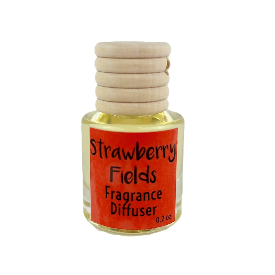 Car Air Freshener Fragrance Diffuser Strawberry Fields