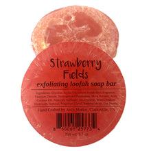 Load image into Gallery viewer, Strawberry Fields Luffa Soap
