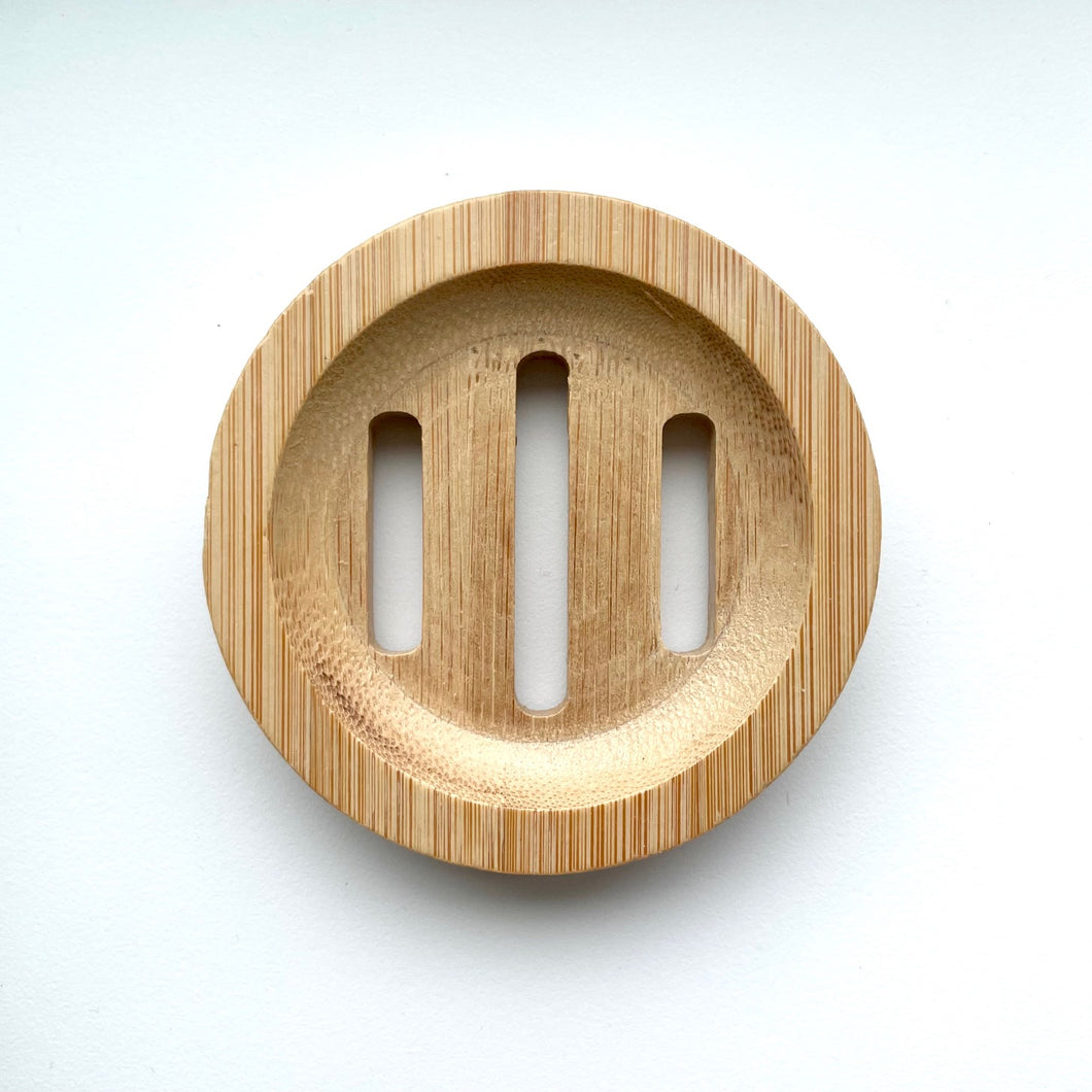 Bamboo Shower Steamer / Soap Tray