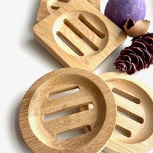 Load image into Gallery viewer, Bamboo Shower Steamer / Soap Tray
