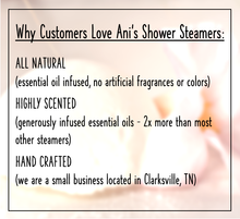 Load image into Gallery viewer, Mint, Eucalyptus &amp; Tea Tree Shower Steamer
